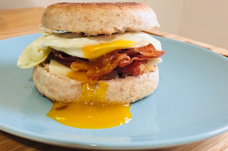 Crispy Prosciutto Breakfast Sandwich